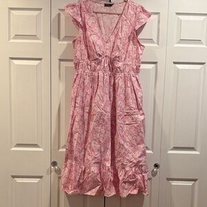 Vineyard Vines Pink Floral Dress
